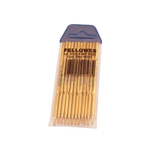 Fellowes vulling Stylofoor, blauw, pak 12 stuks
