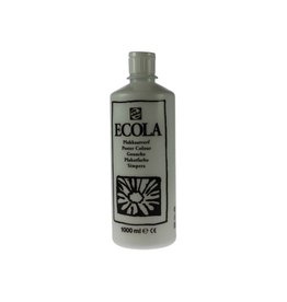 Talens Talens Ecola plakkaatverf flacon van 1000 ml, wit