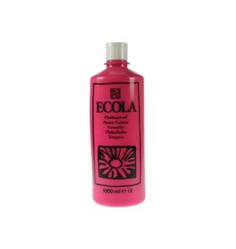 Talens Talens Ecola plakkaatverf flacon van 1000 ml, tyrisch roze (magenta)