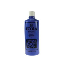 Talens Talens Ecola plakkaatverf flacon van 1000 ml, donkerblauw