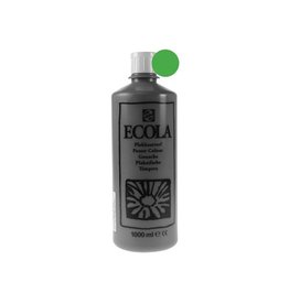 Talens Talens Ecola plakkaatverf flacon van 1000 ml, lichtgroen