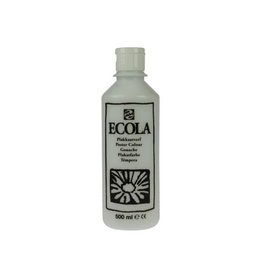 Talens Talens Ecola plakkaatverf flacon van 500 ml, wit