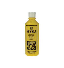 Talens Talens Ecola plakkaatverf flacon van 500 ml, geel