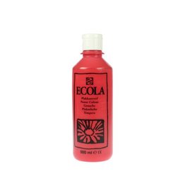 Talens Talens Ecola plakkaatverf flacon van 500 ml, scharlaken