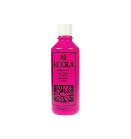 Talens Talens Ecola plakkaatverf flacon 500ml tyrisch rz. (magenta)