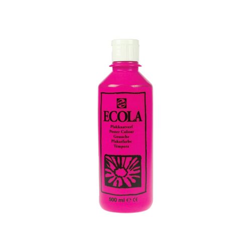 Talens Talens Ecola plakkaatverf flacon 500ml tyrisch rz. (magenta)