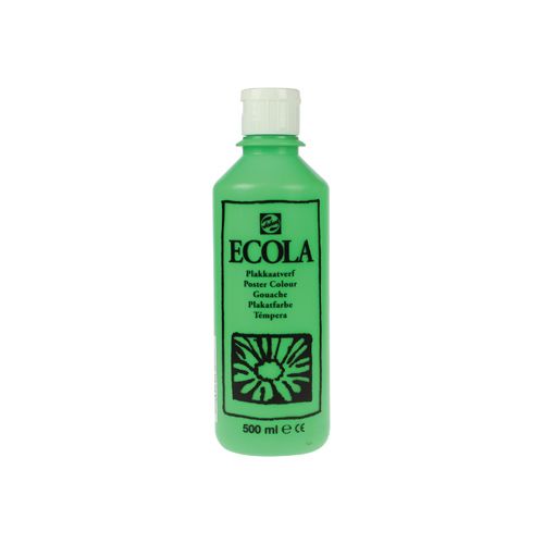 Talens Talens Ecola plakkaatverf flacon van 500ml, lichtgroen [6st]