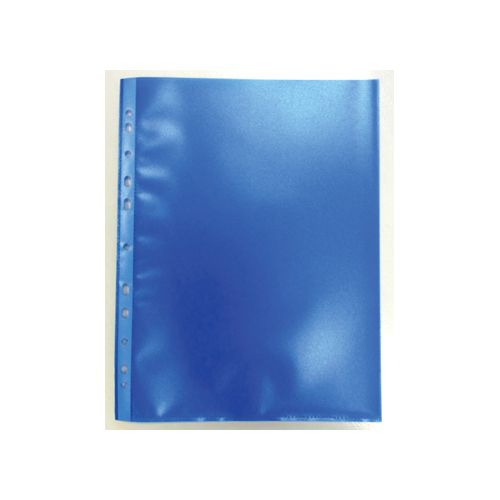 Bronyl Geperforeerde showtas, blauw, pak van 50