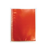 Bronyl Geperforeerde showtas, rood, pak van 50