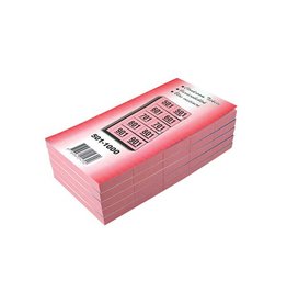 Merkloos Garderobeblok 501-1000 Kers [1st]