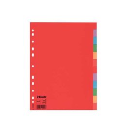 Esselte Tabblad A4 12Tab Economy Ass [1st]