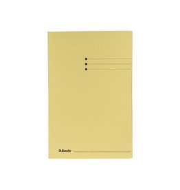 Esselte Esselte dossiermap geel, ft folio — levering per 50
