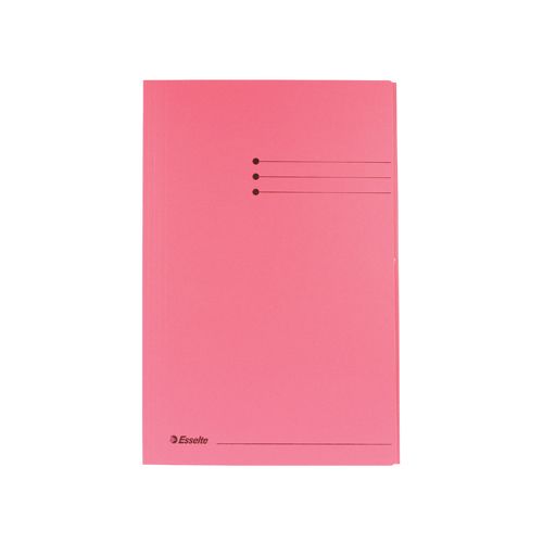 Esselte Esselte dossiermap roze, ft folio — levering per 50