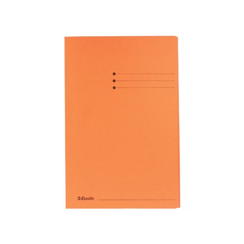 Esselte Esselte dossiermap oranje, ft folio — levering per 50