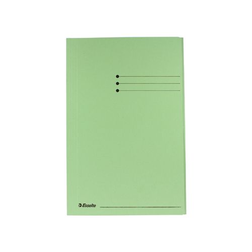 Esselte Esselte dossiermap groen, ft folio — levering per 50
