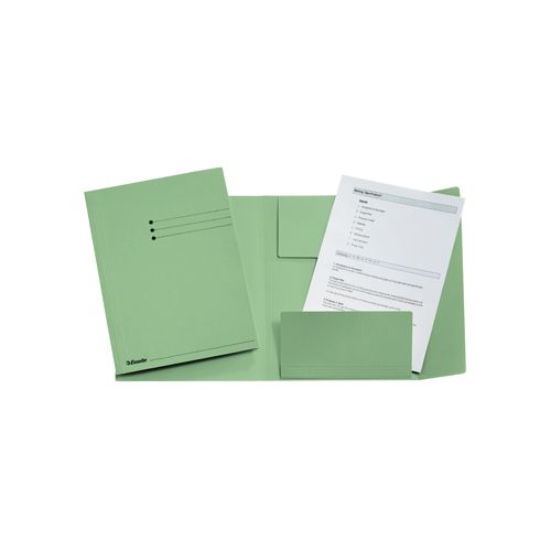 Esselte Esselte dossiermap groen, ft A4