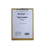 Bronyl Klemplaat voor ft A4 (23 x 33 cm)