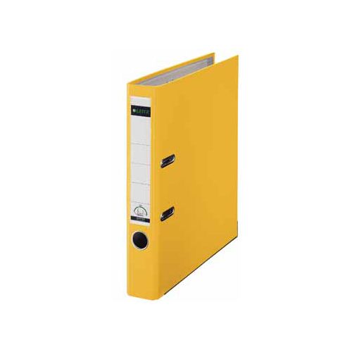 Leitz Leitz 180° ordner, A4, uit PP, rug van 5 cm, geel