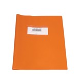 Merkloos Schriftomslagen oranje, ft schrift 16,5 x 21 cm