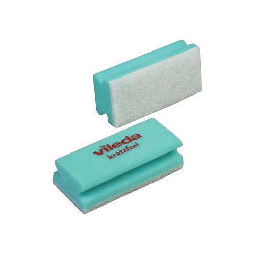 Vileda Vileda spons Glitzi Quattro, groen, pak van 10 stuks