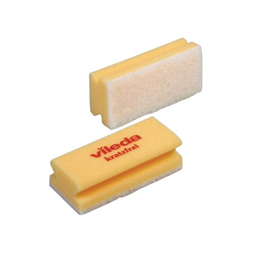 Vileda Vileda spons Glitzi Non-Scatch, geel, pak van 10 stuks