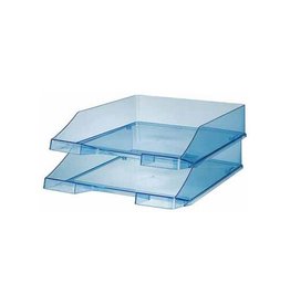 Han Han brievenbakje C4 transparant blauw — levering per 6