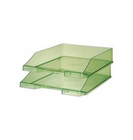 Han Han brievenbakje C4 transparant groen — levering per 6