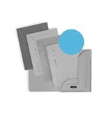 Elba OXFORD Ultimate dossiermap, formaat A4, uit karton, met 2 kleppen, pak van 25 stuks, blauw