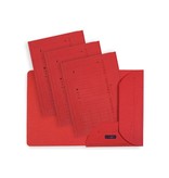 Oxford OXFORD Ultimate dossiermap, formaat A4, uit karton, met 2 kleppen, pak van 25 stuks, rood