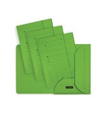 Oxford OXFORD Ultimate dossiermap, formaat A4, uit karton, met 2 kleppen, pak van 25 stuks, groen