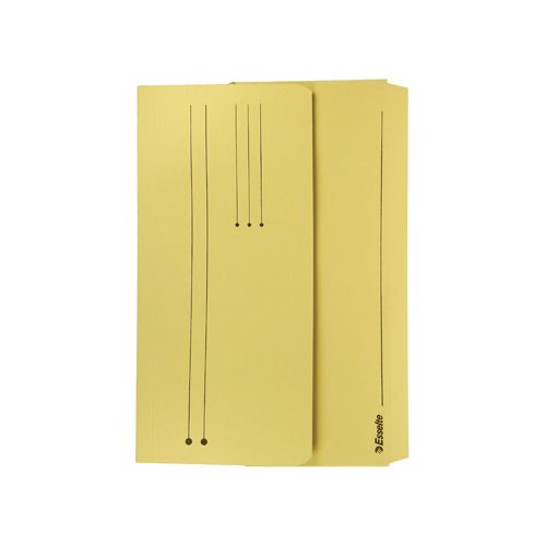 Esselte Esselte documentenmap Pocket File geel — levering per 25