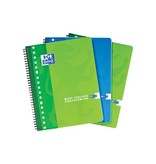 Oxford Oxford School collegeblok, ft A5+, 160 bladzijden, 17-gaats, kantlijn, gelijnd, assorti