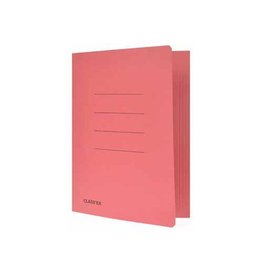 Class'ex dossiermap, 3 kleppen ft 18,2 x 22,5 cm (voor ft schrift), kers