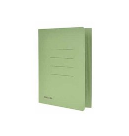 Class'ex dossiermap, 3 kleppen ft 18,2 x 22,5 cm (voor ft schrift), groen