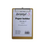 Bronyl Klemplaat voor ft A5 (16 x 25 cm)