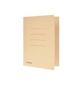 Class'ex dossiermap, 3 kleppen 18,2x22,5cm, gems