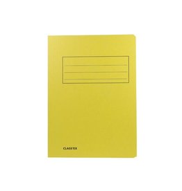 Farde 3 Kleppen Folio Geel [1st]