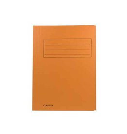 Class'ex dossiermap, 3 kleppen 23,7x34,7cm, orange
