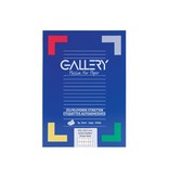 Gallery Gallery witte etiketten ft 105 x 42,3 mm (b x h), rechte hoeken, doos van 1.400 etiketten