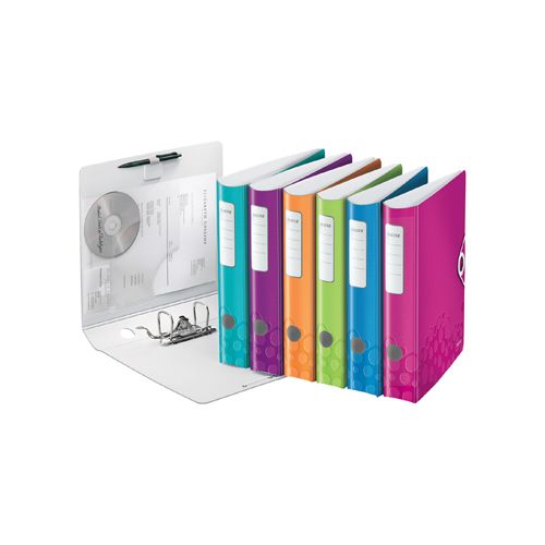 Leitz Leitz WOW ordner Active, geassorteerde kleuren, rug van 6,5 cm