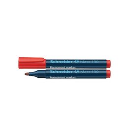 Schneider Schneider permanent marker Maxx 130 rood