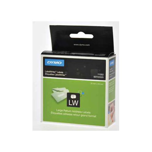 Dymo Dymo etiketten LabelWriter ft 25 x 54 mm, wit, 500 etiketten