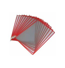 Tarifold Display 10 Tarifold A4 Rood +5 Ruiters [1st]