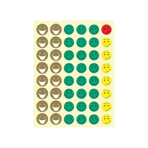 Apli Kids Apli Kids beloningsstickers Happy Smile, blister met 576 stickers