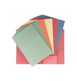 Class'ex dossiermap, 3 kleppen ft 23,7 x 32 cm (voor ft A4), geassorteerde kleuren