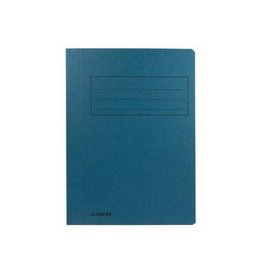 Class'ex dossiermap, 3 kleppen 23,7x32cm (A4), blauw