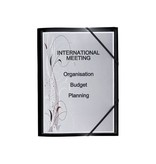 Elba OXFORD Polyvision elastomap, formaat A4, uit PP, zwart