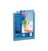 Elba OXFORD Polyvision personaliseerbare ringmap, formaat A4, uit PP, rug van 3 cm, 2 ringen, blauw