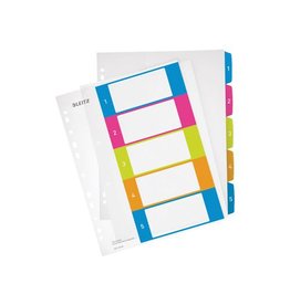 Leitz Wow Tabblad Print A4 1-5 [1st]