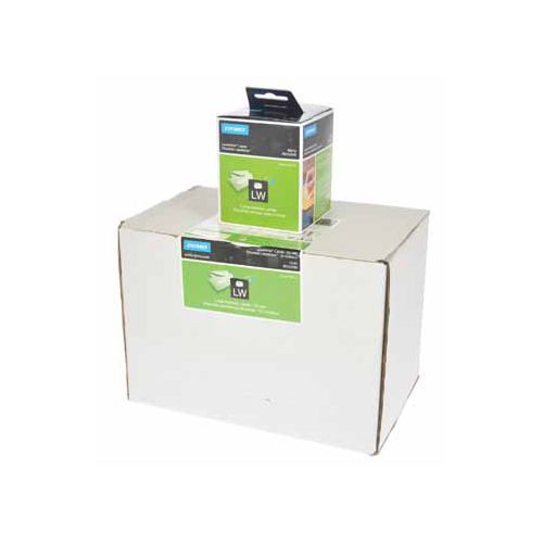 Dymo Dymo Value Pack: etiketten LabelWriter ft 89 x 36 mm, wit, doos van 24 x 260 etiketten